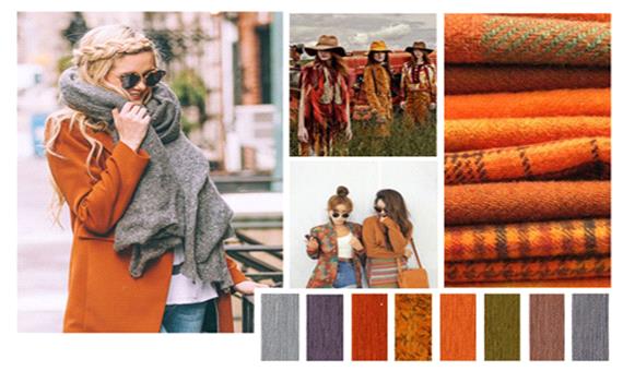 روانشناسی رنگ های مناسب برای لباس های پاییزی