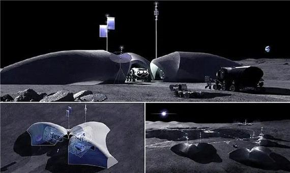 انتشار طرح‌های مفهومی از اقامتگاه‌های فضانوردان در ماه