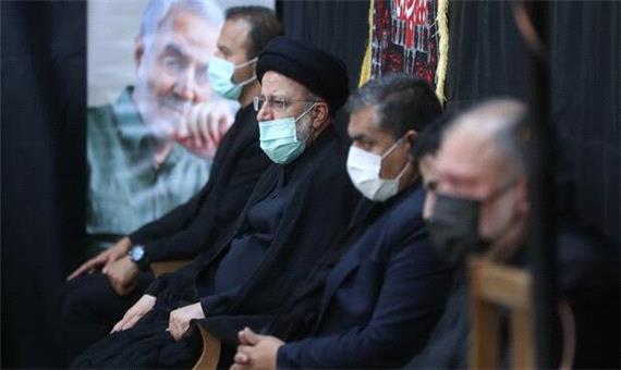 مراسم عزاداری شام غریبان حسینی در نهاد ریاست جمهوری برگزار شد