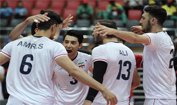 والیبال، نخستین طلای تیمی کاروان ایران را کسب کرد