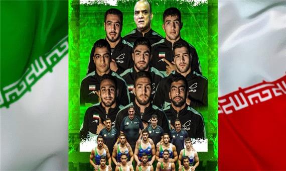 کشتی قهرمانی جهان/ ایران با 8 مدال رنگارنگ قهرمان شد