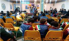 مراسم نواختن زنگ انقلاب و جشن دهه فجر در مدارس منطقه 20 اجرا شد