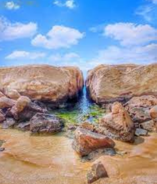 ساحل زیبای دستیر در بوشهر