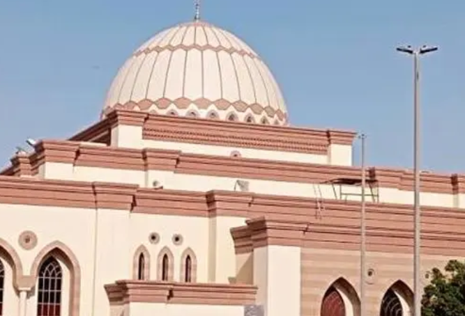 مسجدی که بهشت پرندگان است