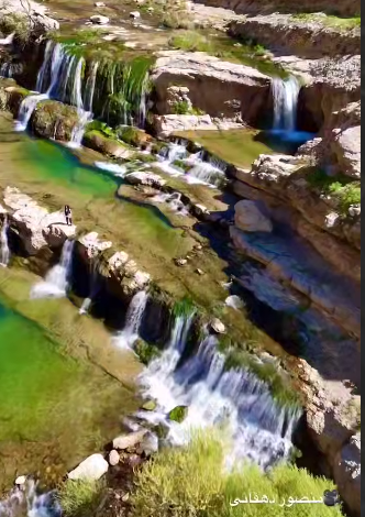 مجموعه آبشارهای زیبای هفت چشمه