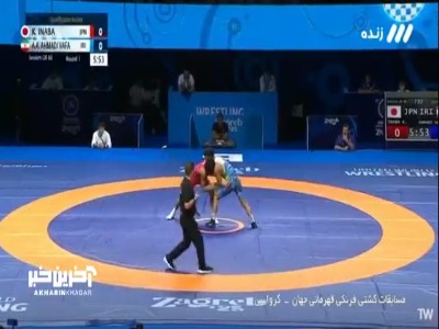احمدی‌وفا مقابل یک سامورایی شکست خورد