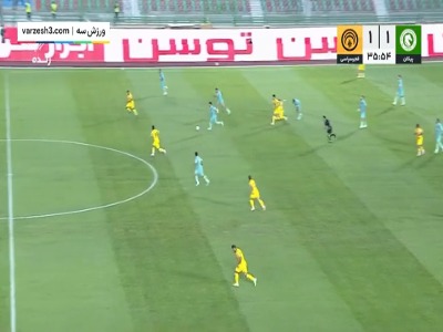 گل دوم پیکان به فجر سپاسی (فرید امیری)