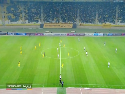 خلاصه بازی سپاهان ۲ - آخال ۲