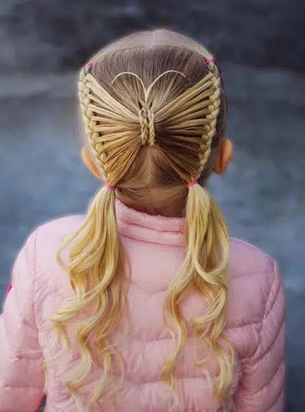 سه مدل مو شیک پروانه ای،مارپیچی و زنجیری