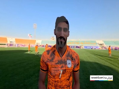 محمود آبادی : به کمک هوادارانمان دنبال ۳ امتیاز بازی هستیم