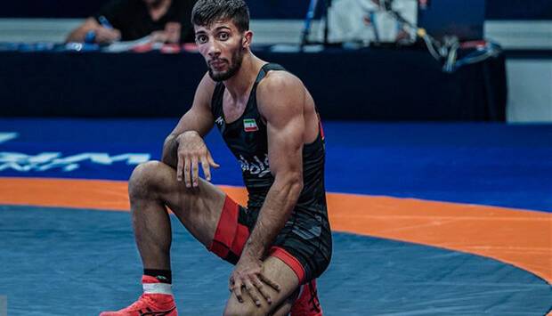 حرکت پهلوانانه قهرمان کشتی المپیک توکیو