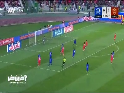 شوت عمری با واکنش گلر استقلال خوزستان به کرنر رفت