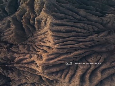 زیبایی کوه‌های مریخی چابهار