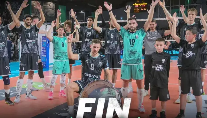 برد مهم تیم فرانسوی با تک امتیاز والیبالیست ایرانی