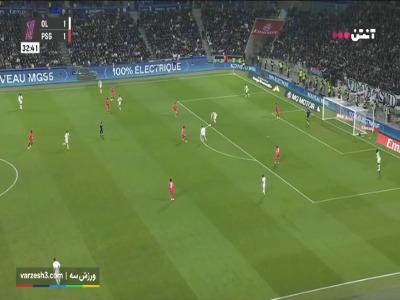 گل دوم پاری‌سن‌ژرمن به لیون توسط کواراتسخلیا