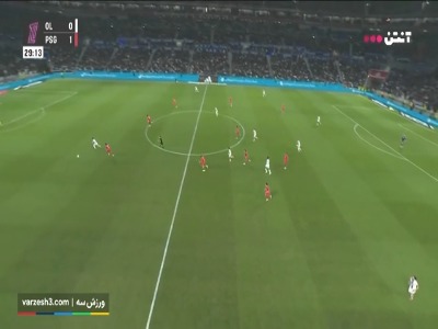 گل اول لیون به پاری‌سن‌ژرمن توسط موریرا