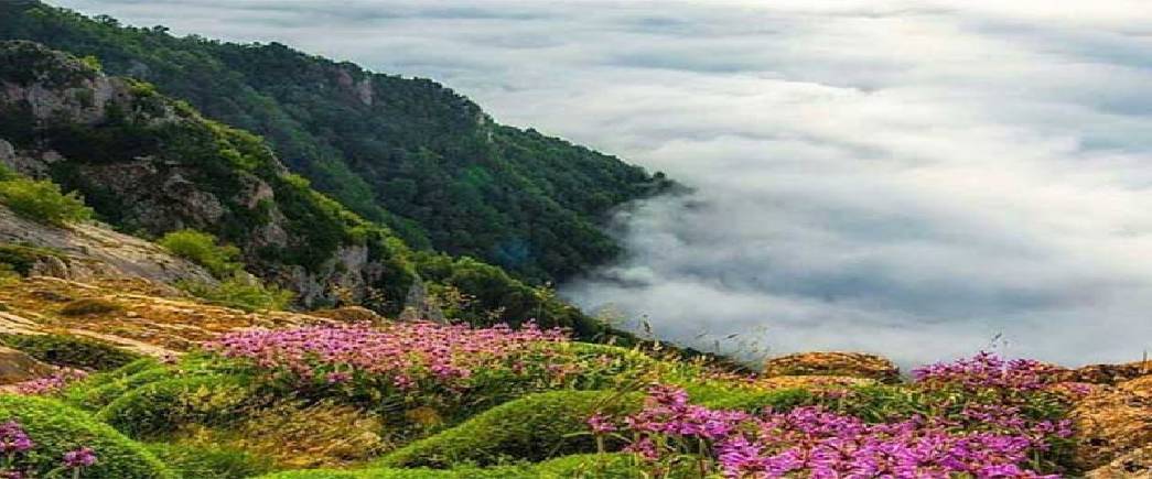 اقیانوسی از ابرها در استان سمنان