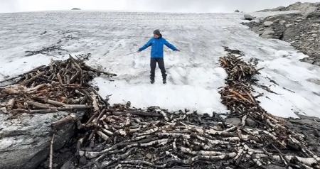 «تلۀ گوزن» بعد از ۱۵۰۰ سال از زیر یخ بیرون آمد