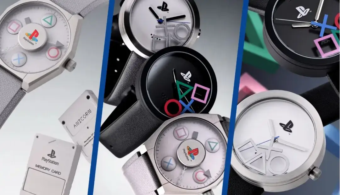 ساعت‌های مچی پلی استیشن رونمایی شدند؛ مجموعه جذاب و خاطره‌انگیز
