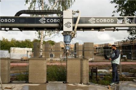 ساخت یک خوابگاه دانشجویی در روز با چاپگر ۳ بعدی