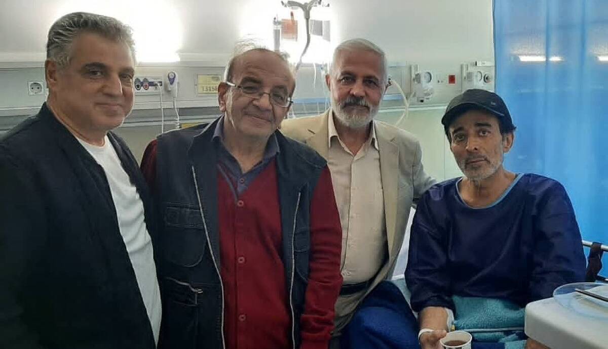 وضعیت تلخ بازیگر مبتلا به سرطان روی تخت بیمارستان