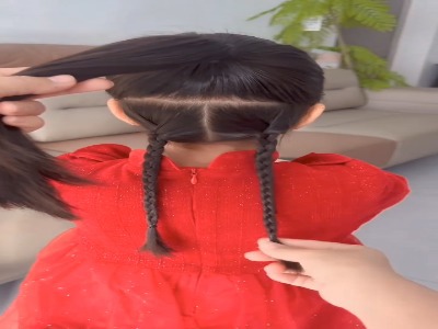 آموزش مدل موی چینی زیبا