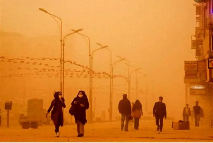 وضعیت هوای اصفهان قرمز شد