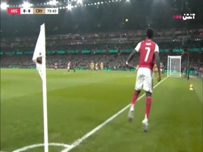 گل اول آرسنال به کریستال پالاس