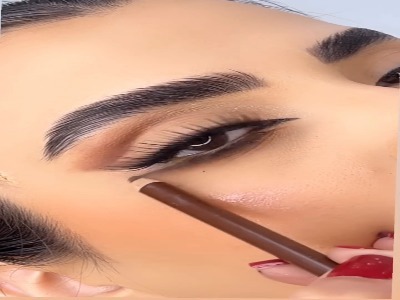 فقط با استفاده از مداد چشم سایه مجلسی بزن