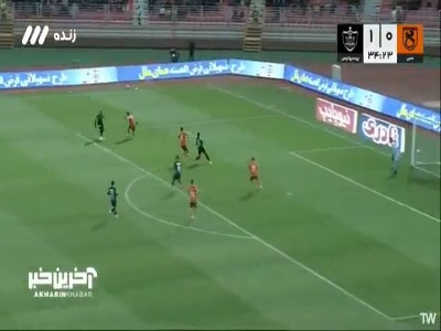 شوت ارونوف بازهم راهی به دروازه مس رفسنجان نداشت