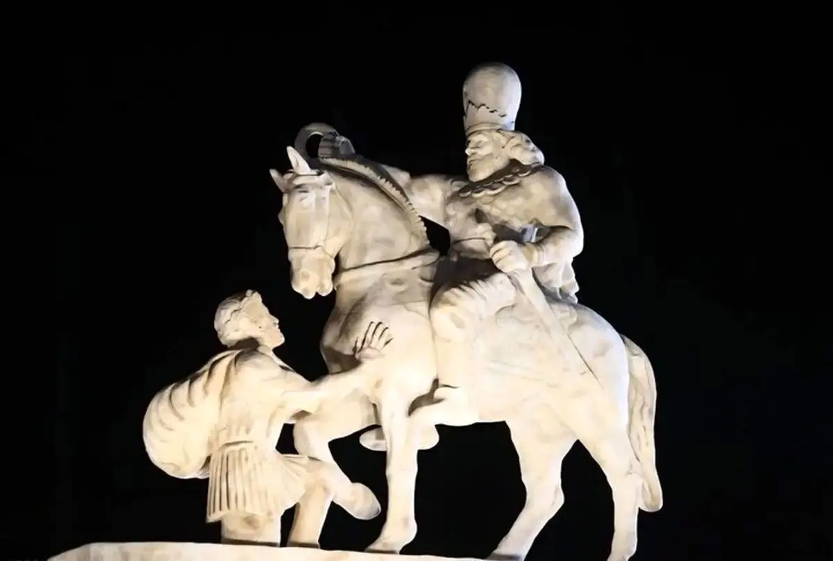 مجسمه گمشده در تهران بالاخره پیدا شد!/ عکس