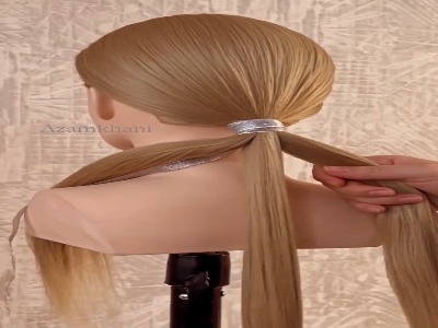 با تکنیک زیر و رو، بافت بزن