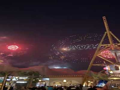 جشن آغاز سال میلادی ۲۰۲۶ در عربستان سعودی