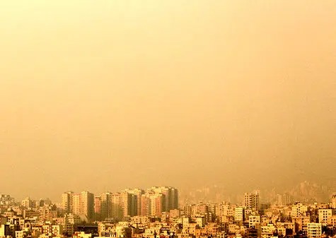 افزایش غلظت آلاینده های هوای ۷ کلانشهر تا چهارشنبه