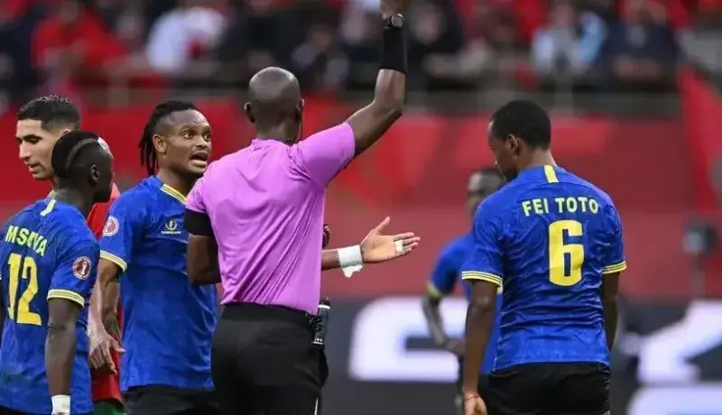 خشم تانزانیا از داوری پس از شکست مقابل مراکش