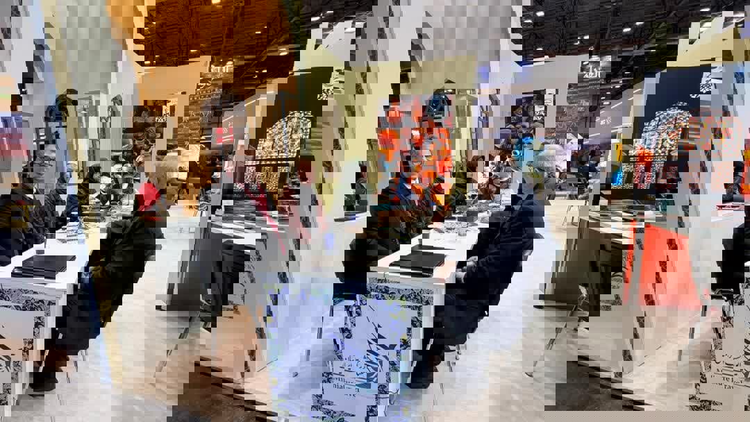 غرفه گردشگری ایران در فیتور اسپانیا افتتاح شد؛ حضور پررنگ نصف‌جهان