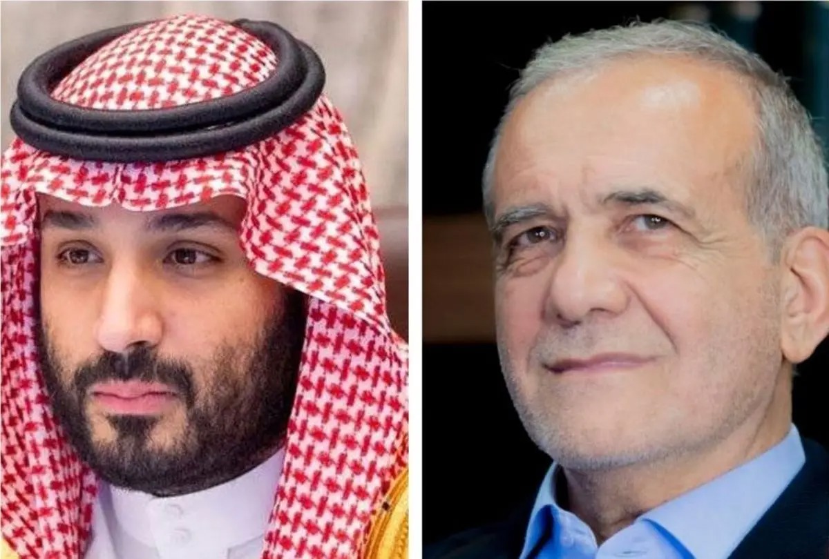 گفت‌وگوی تلفنی ولیعهد عربستان با رئیس‌جمهور ایران