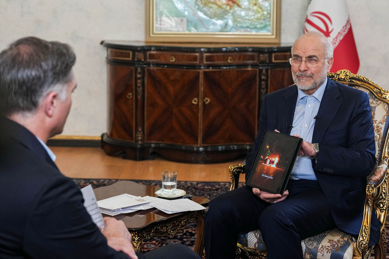 روایت افشاگرانه قالیباف در گفتگو با CNN از اغتشاشات