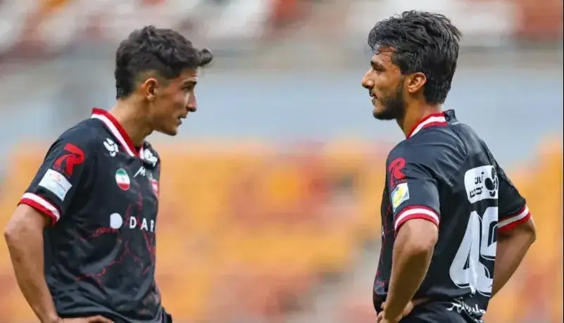 تجربه ناموفق دو جوان پرسپولیس در دیدار با فولاد