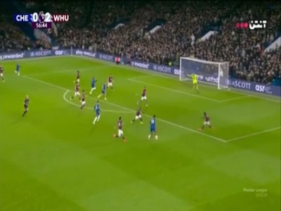 گل اول چلسی به وستهم توسط ژائو پدرو