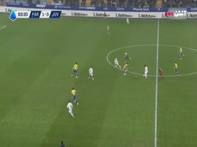 گل چهارم یوونتوس به پارما (جاناتان دیوید)