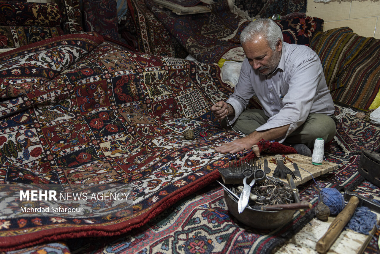 راه‌اندازی موزه‌ای برای ترمیم فرش و تجربه کشورهای دیگر