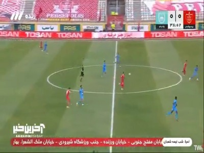 موقعیتی که علیپور به این شکل مقابل دروازه چادرملو به این شکل از دست داد