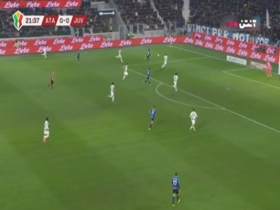 گل اول آتالانتا به یوونتوس توسط اسکاماکا