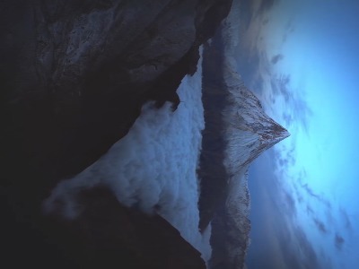 طلوع بعد از اولین برف پاییزی