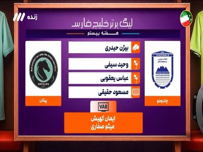 کارشناسی داوری چادرملو - پیکان