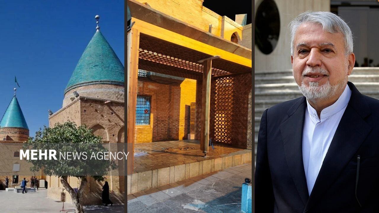 رونمایی از المان مقبره بایزید بسطامی؛تلاش برای ثبت جهانی مجموعه تاریخی