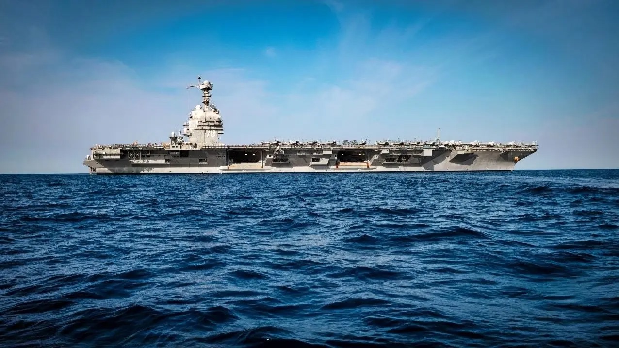 قُمار بزرگ روی آب | قوی‌ترین ناو جهان با نقطه‌ضعفی آشکار | همه‌چیز درباره  ناو یو‌اس‌اس جرالد آر. فورد که راهی خاورمیانه شده است