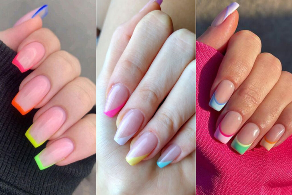 یک روش راحت برای فرنچ ناخن