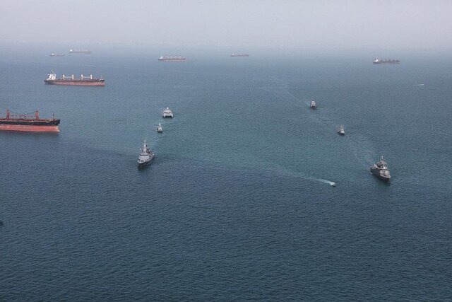 اجرای تمرین عکسبرداری هوایی در رزمایش روسیه و ایران